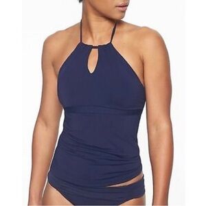 Athleta “key hole” swim suit top